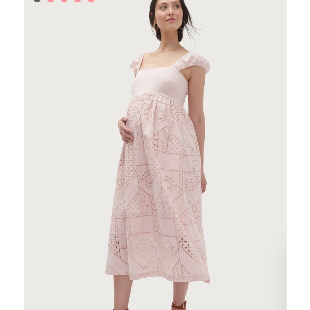 The Ivy Eyelet Midi Dress